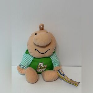 Vtg 1998 Ziggy & Friends Kellytoy Plush Toy - Green and Tan, Get Ziggy With It